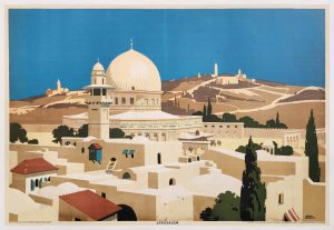 Jerusalem Frank Newbould Poster 1920