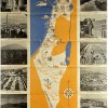 Illustrated Map of Israel - Tourist Department - 1950s