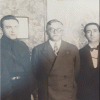 Rare Vintage jewish Photograph of Ze’ev Jabotinsky with Betar Members, c. 1930s - Image 3