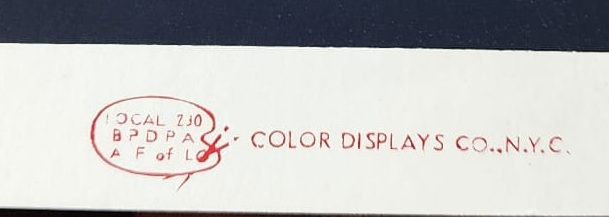 Extremely Rare Vintage Jewish Zionist 1945 Poster – Good Health for the Good Fight, Help Palestine "Eretz Israel" Through Hadassah (WWII Era) - Image 2